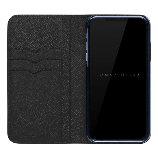 Faltbare Premium Leder Smartphonehülle 'Noblessa Diary' | Apple