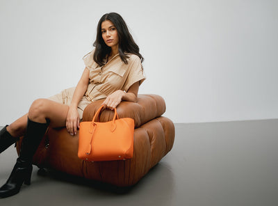Warum ist die orangefarbene Handtasche das Must-Have-Accessoire dieser Saison?