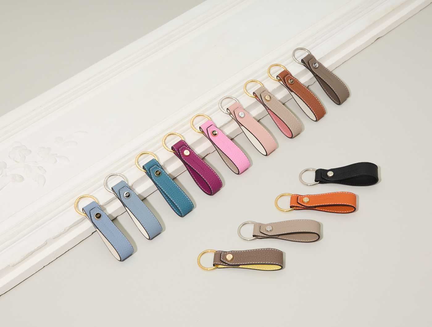 Trendy Leder Presbyopie Schlüsselbund Damen Niedlich Kreative Exquisite  Paar Schlüsselanhänger Auto Tasche Anhänger