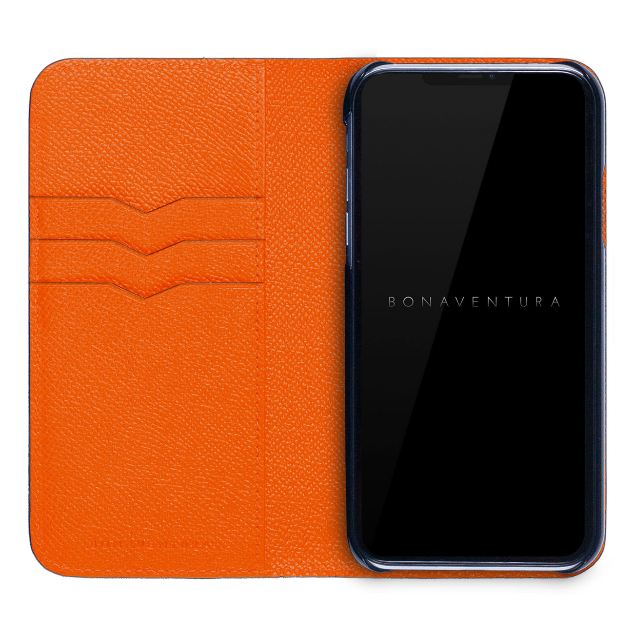 Faltbare Premium Leder Smartphonehülle 'Noblessa Diary' | Apple